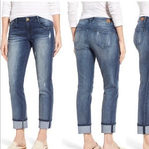 Wit & Wisdom distressed boyfriend jeans